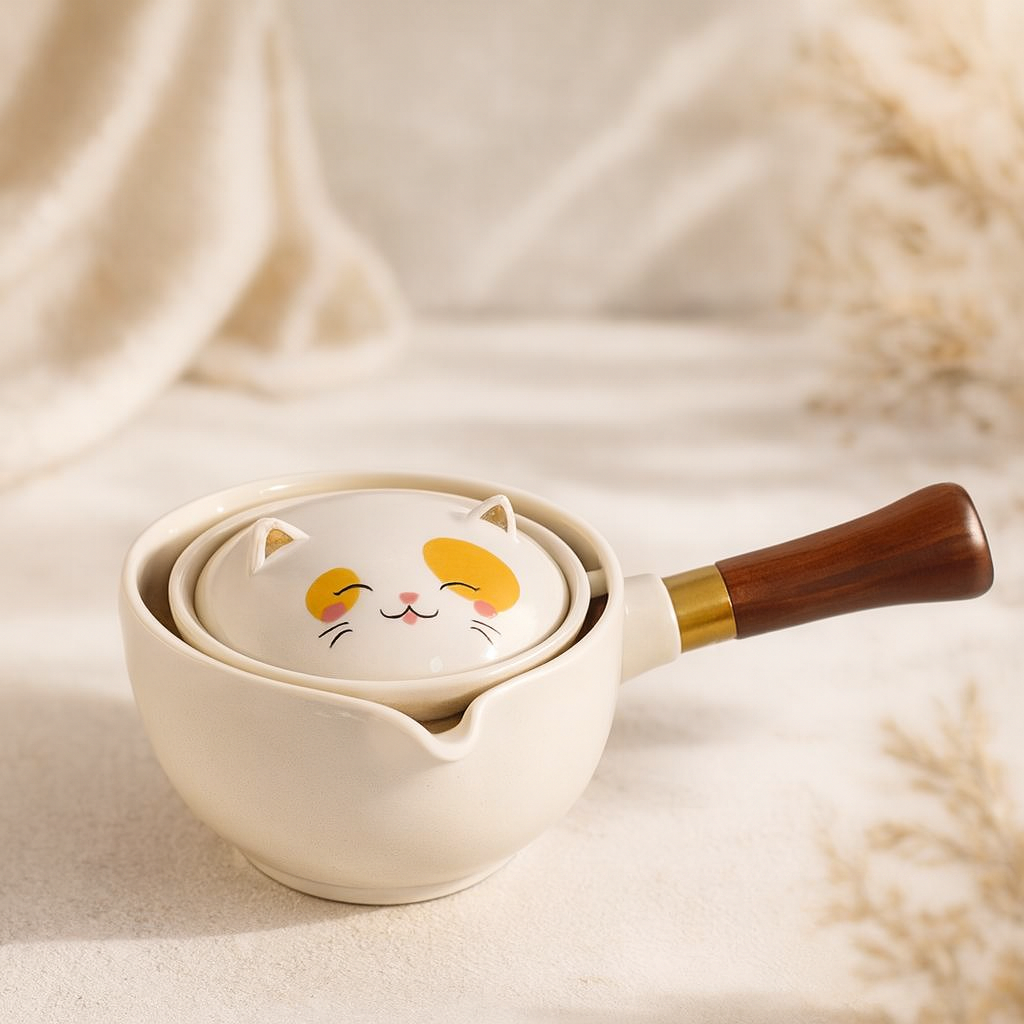 Steevara BloomKitty Brewing Pot