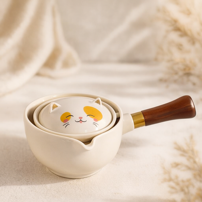 Steevara BloomKitty Brewing Pot